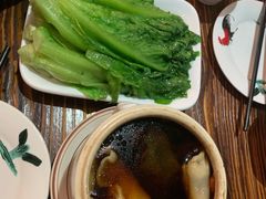 黑蒜竹丝鸡炖花胶-黄祥华养生堂·炖汤·营养蒸饭(岭南天地店)
