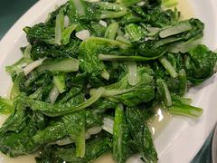 清炒小白菜-刘胖子家常菜·蹄花焖藕(江汉路总店)