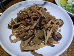 蚝油双菇-烟水渔庄餐厅(西溪湿地店)