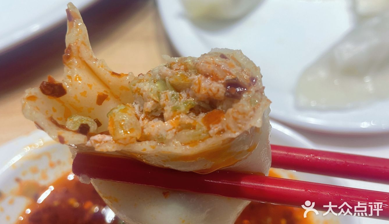 喜家德水饺还不孬哩