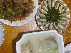 葱油蛏子-温州一家人美食(西木头市店)