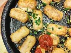 铁板毛豆腐-环秀楼(黄山呈坎店)