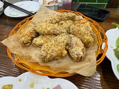 咸蛋黄焗鸡翼-南记食粥坊·宵夜大排档(莲花总店)