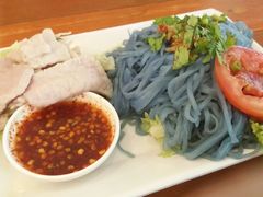 -蝶豆花蓝面条