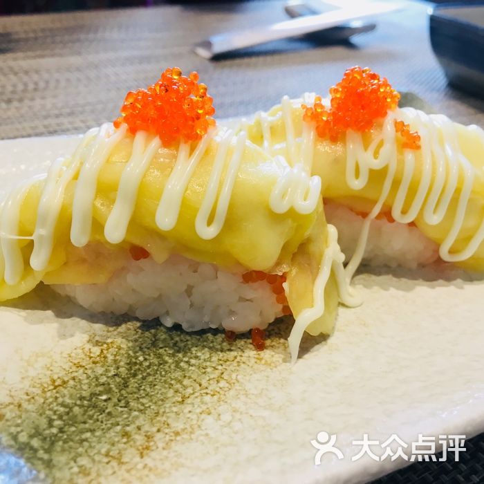 德林寿司芝士榴莲寿司图片-北京日本料理-大众点评网