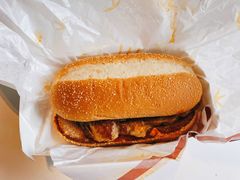 酸笋板烧鸡腿堡-麦当劳(东苑丽宝商业广场店)