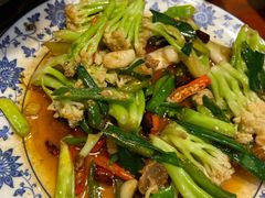 干锅有机花菜-徐鼎盛民间菜(南坪后堡店)