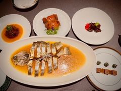 大黄鱼蒸鸡枞菌-福玺荟(外滩罗斯福店)