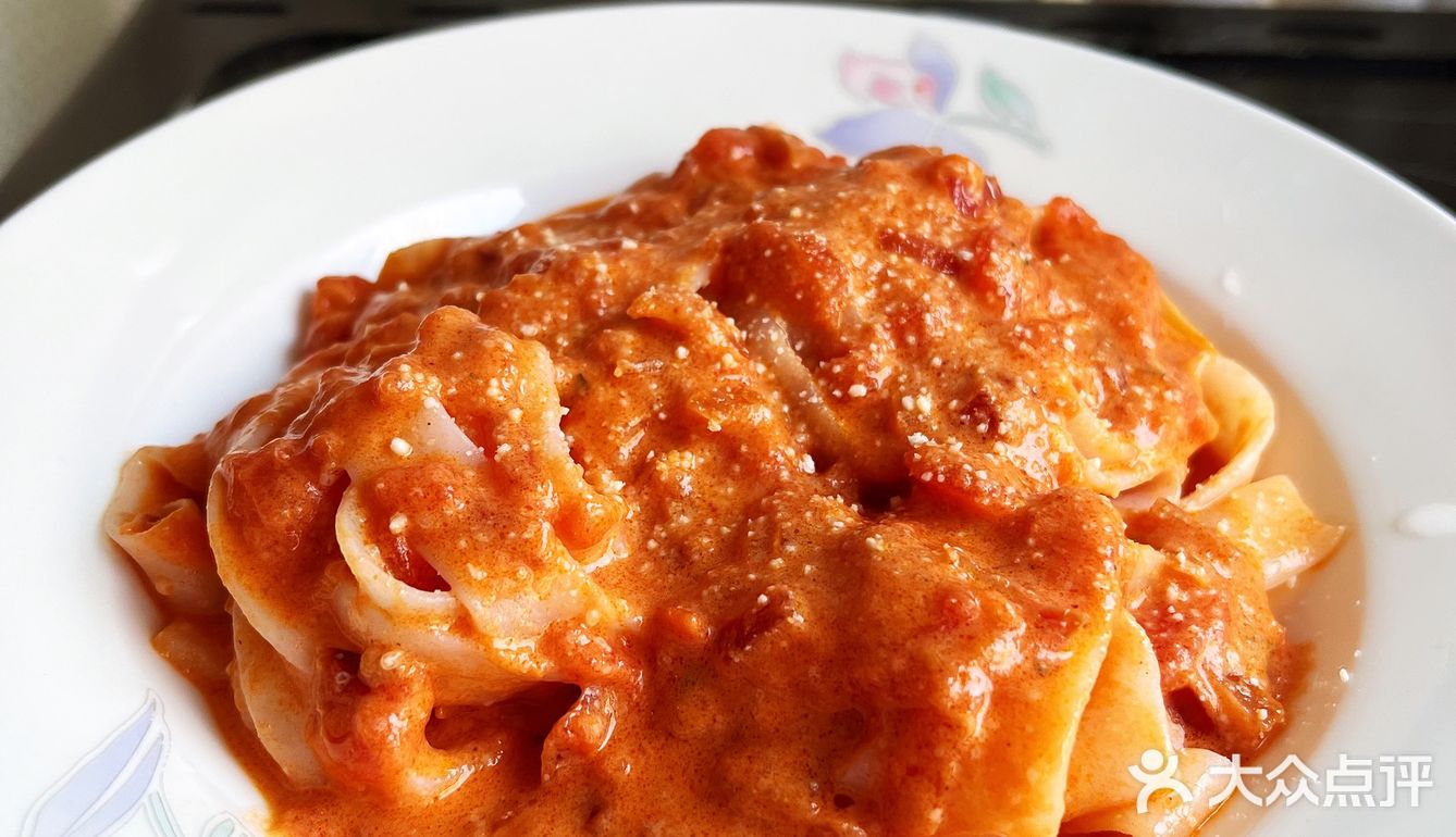 蛋清番茄奶油Pasta