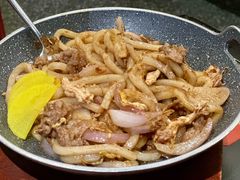 牛肉炒乌冬面-谷牛和牛烤肉(漕河泾印象城店)