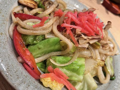 素炒乌冬面-牛角烧肉(步步高星城天地店)