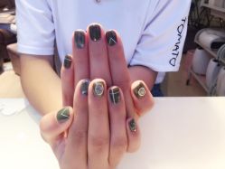 -手牵手美甲