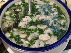 荠菜蘑菇辉虾仁-湘约东方·湘约和港·湖南家常菜·宴请(民星路店)