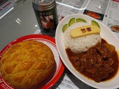 咖喱揸腩饭-敏华冰厅(平安金融中心店)