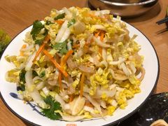 -海派美食·家宴海鲜青岛菜·石锅鲽鱼头(东方城店)