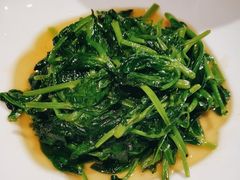 清炒豌豆尖-京味斋·北京烤鸭(北京南站洋桥店)