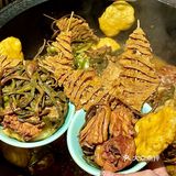 慕名而来的这家地锅鸡！！！果然没让我失望！！