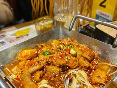 火辣肥肠-冰川冷面·延边菜·炭烤串(观前店)