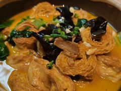 腊肉煨孝感大豆棍-上荔晶·土菜馆(古田店)
