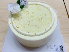 桂花酒酿清爽奶油蛋糕-浮光之丘MontCake生日蛋糕(花牌坊店)