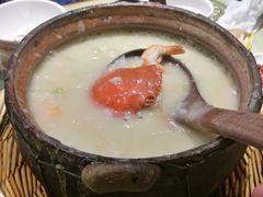 干贝虾蟹鲍鱼粥-蟹蟹潮汕砂锅粥(食八方美食城店)