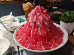 雪花牛肉-禄婶鸡煲·打边炉