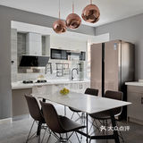 今日分享 90平北欧装修风格三居室，趣味十足