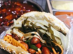 鸡蛋花干夹馍-三兄弟高炉烧饼