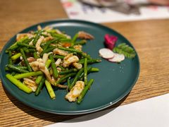 蒜香鱿鱼须-甜阿姨·天台花园私房菜(万松园店)