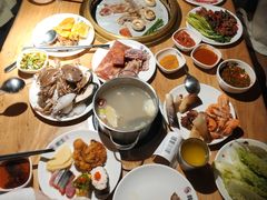 -韩京炭火烤肉自助料理(柯桥万达店)