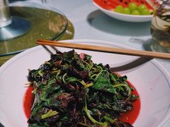 蒜香苋菜-新安人家·22年本地餐厅