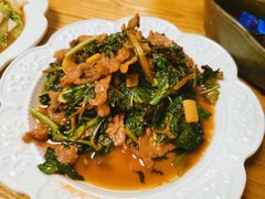 薄荷牦牛肉-缘生态云南菜·野生菌庭院餐厅(华侨城店)