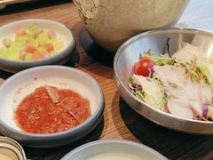 -明洞阿姨·韩式酱蟹烤肉·创意料理(三元桥店)