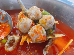 贡菜肉丸子-味之溢美蛙仔姜兔·肥肠鱼•耗儿鱼(文星店)