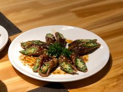 牛肉秋葵卷-立山居酒屋·烧鸟 天妇罗(西北湖店)