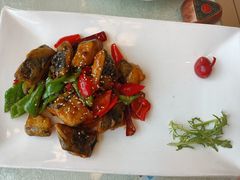 香煎糍粑鱼-长春观斋补堂素菜馆