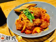 西班牙茄汁肉丸意面-LO CALCOW卡路力轻食主义餐厅(陆家嘴店)