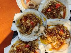 特大扇贝.-南浦洞·炭烤活海鲜·烤肉·延边特色(学府街店)