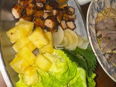 烤猪颈肉佐菠萝紫苏叶-Blac+Blac(中海环宇荟店)