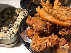 炸鸡配炸虾-HOTISLAND海鸡岛·韩国料理(江南西店)