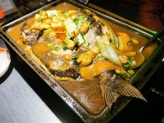 -探鱼·鲜青椒爽麻烤鱼(番禺万达店)