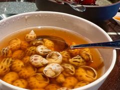 古越陈酿煮花螺-杭州西子湖四季酒店·金沙厅