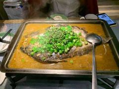 -探鱼·鲜青椒爽麻烤鱼(西南商都店)