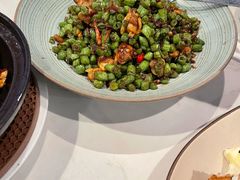 XO酱蛤蜊肉四季豆-鹿港小镇(远洋未来广场店)