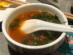 番茄牛肉粒汤-海底捞火锅(石厦时代广场店)