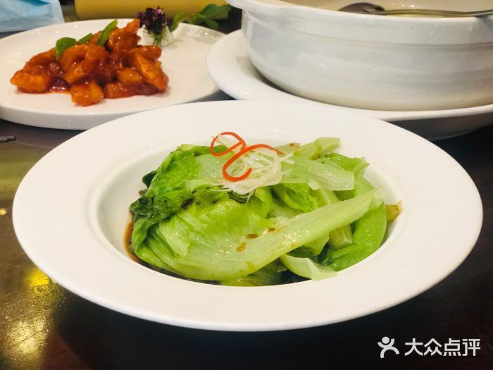 皇饭儿·王润兴酒楼(河坊街店)油淋小生菜图片