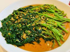 虾皮煎茼蒿-解家河南菜(商鼎路店)