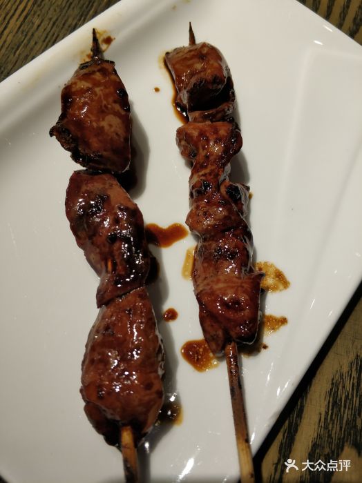 福烤锦花(荣华东道店)烤鸡肝图片 第1张