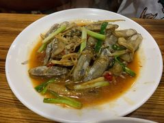辣炒蛏子-潮粥馆(长江花园店)