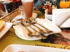 餐具摆设-纽约咖啡馆